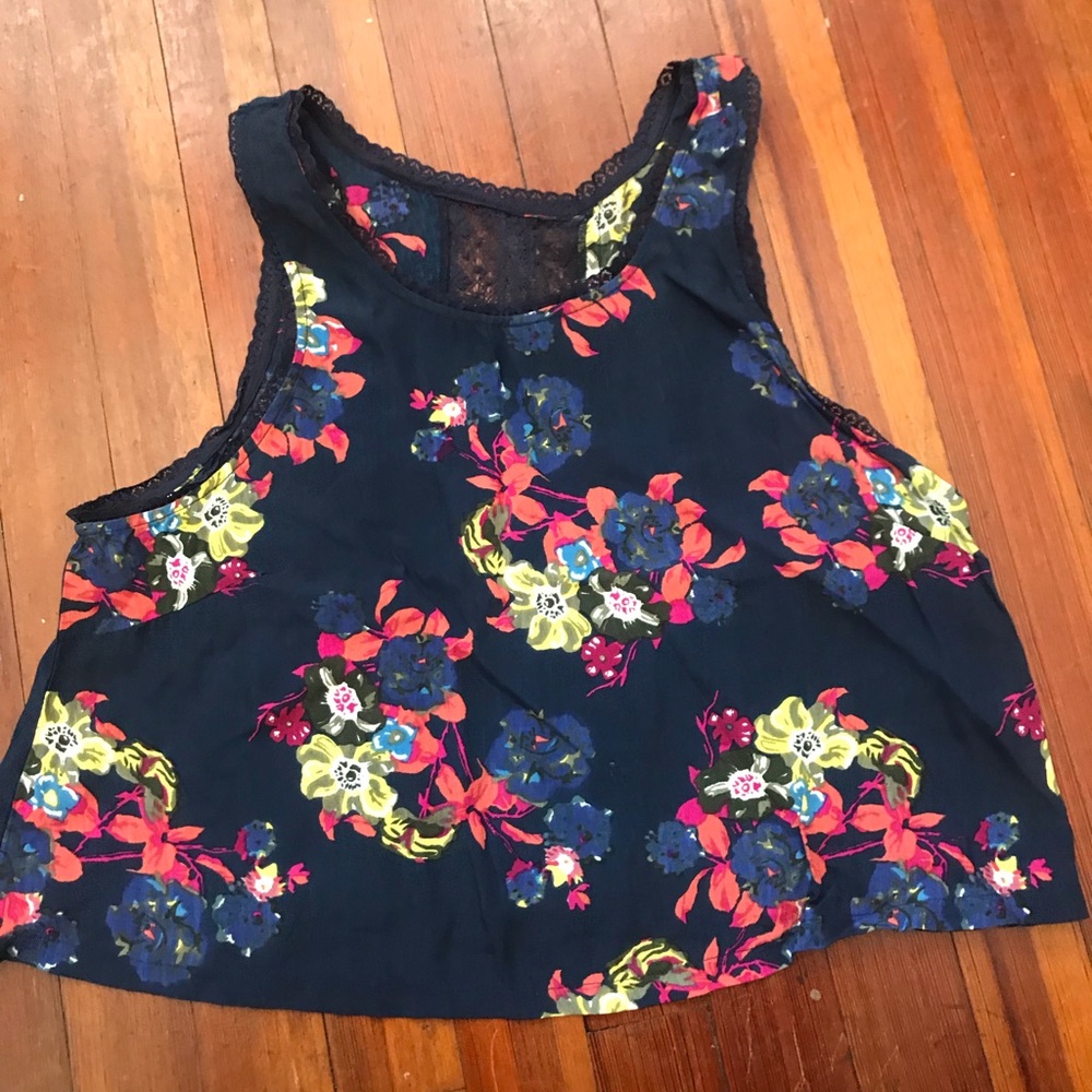Free People Cropped Tank Top